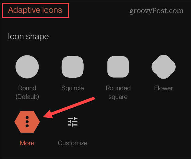 Změňte ikony aplikací na Androidu