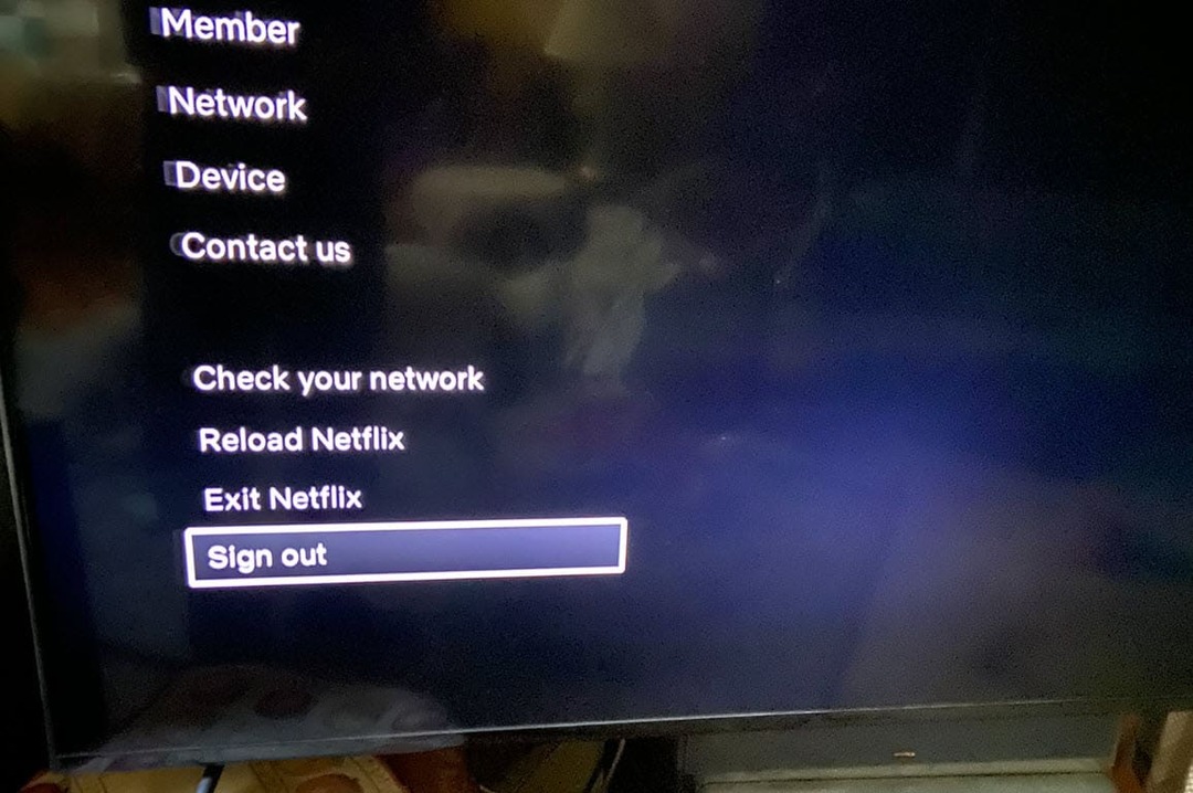 Odhlaste se z Netflixu na televizoru