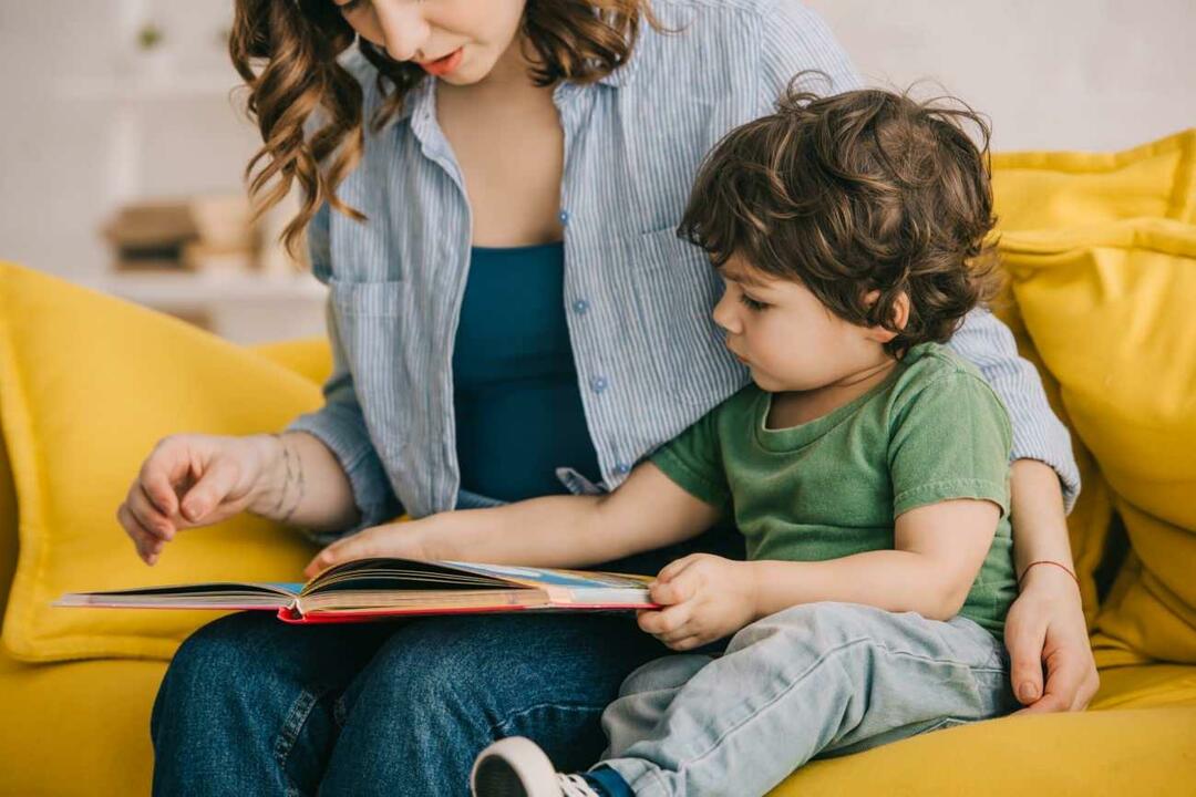 Čtení knih s dětmi