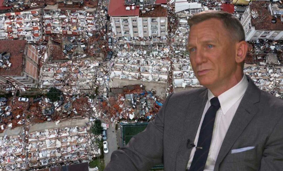 Hvězda Jamese Bonda Daniel Craig zavolal Türkiye! Rekordní dárcovství všechny šokovalo