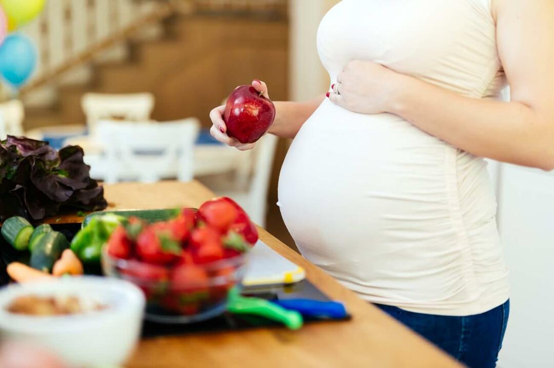 výživa během těhotenství