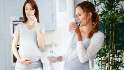 Výhody pitné vody pro těhotné ženy! Kolik vody by mělo být během těhotenství spotřebováno denně? 