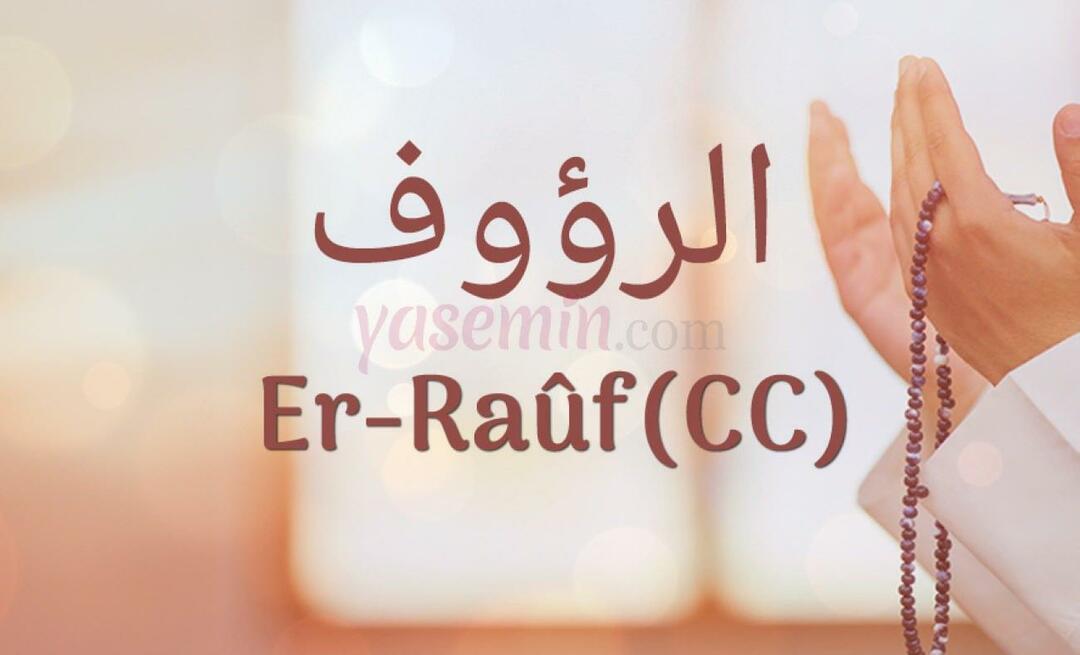 Co znamená Er-Rauf (c.c)? Jaké jsou přednosti Er-Raufa (c.c.)?