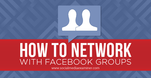 síť s facebookovými skupinami