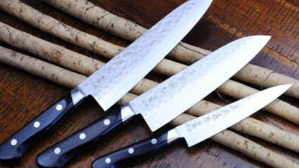 Typy a ceny nožů, které mají být uloženy v každém domě