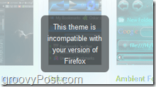 doplňky Firefoxu Firefox nekompatibilní