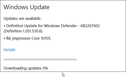 Společnost Microsoft vydává Windows 10 Build 10159, jeden den po sestavení 10158