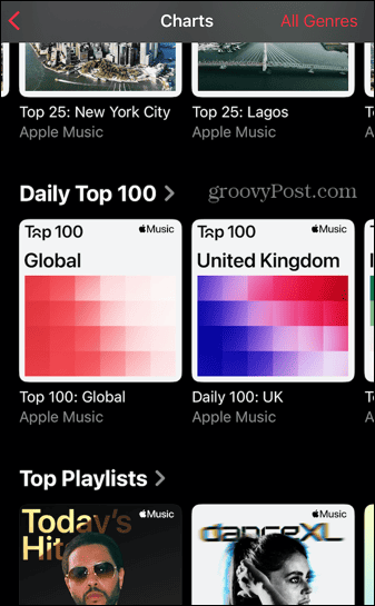 Apple hudební žebříčky denní top 100 celosvětově