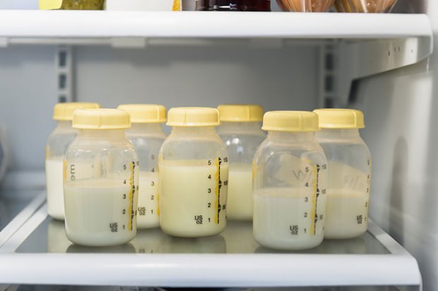 Jak je mateřské mléko skladováno?