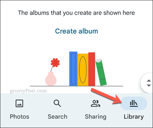 Otevřete knihovnu ve Fotkách Google