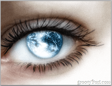 Adobe Photoshop Basics - Human Eye přidat filtr pro umělecký vzhled