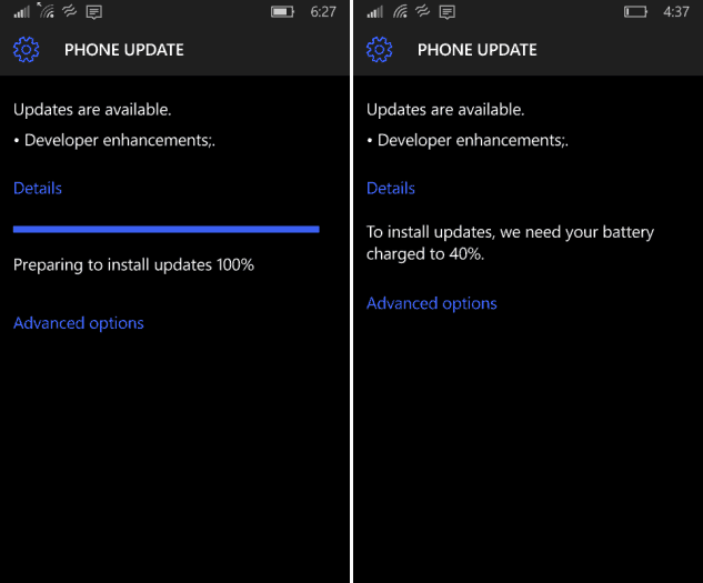 Windows 10 Mobile Preview dostane aktualizaci pro vývojáře