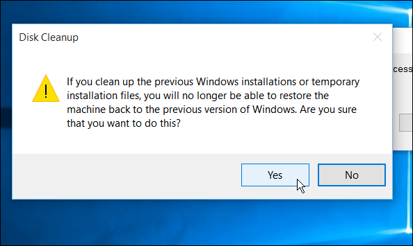 Post Upgrade na systém Windows 10: Získejte zpět místo na disku