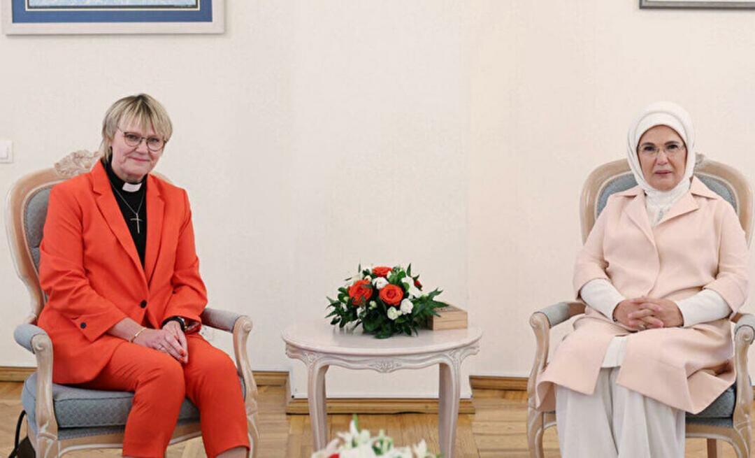 Slova chvály od Birgitty Ed, manželky švédského premiéra Ulfa Kristerssona, Emine Erdogan!