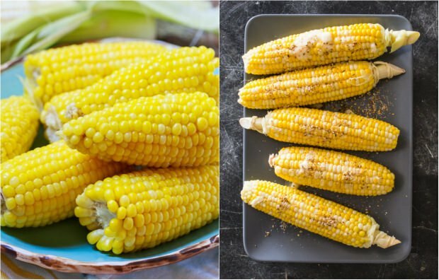 Jak vařit kukuřici doma? Metody třídění vařené kukuřice