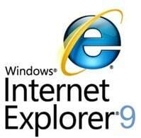 Logo aplikace Internet Explorer 9