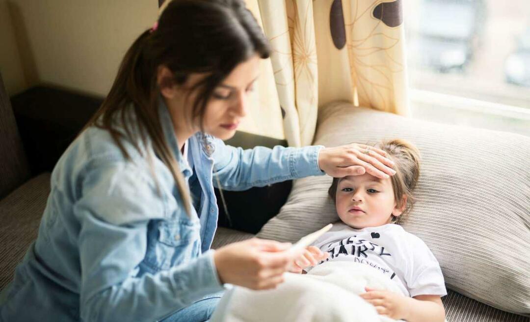Co dělat, když mají děti horečku? Krok za krokem způsoby, jak snížit horečku