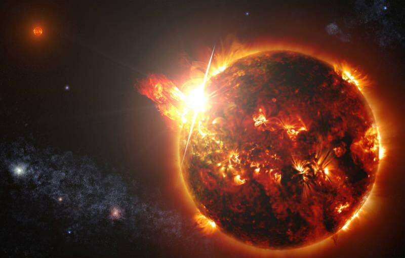 Co je to sluneční erupce? Kdy bude slunce blikat, jaké jsou důsledky