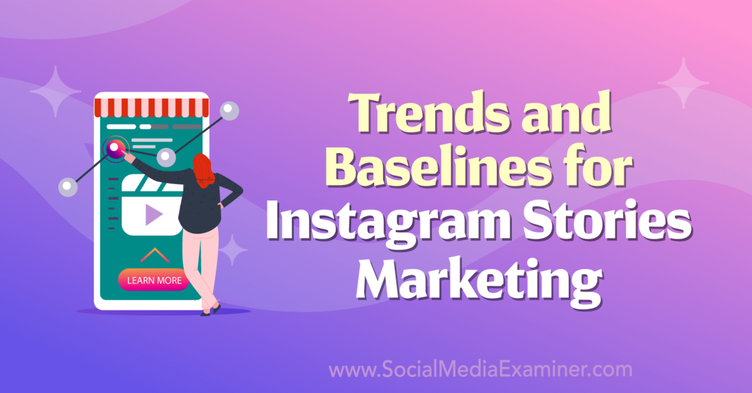 Trendy a základní linie pro marketing Instagram Stories od Michaela Stelznera