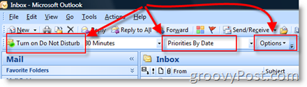 Konfigurace aplikace Microsoft Email Prioritizer:: groovyPost.com