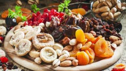Jaké jsou výhody sušeného ovoce? Co se stane, když jíte sušené ovoce na sahuru?