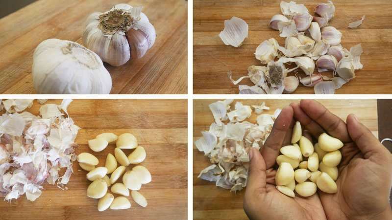 Jak oloupat česnek nejjednodušší? Snadné metody česání česneku
