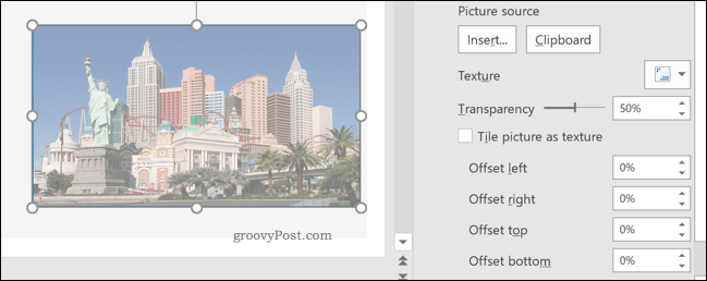 Příklad transparentního obrázku v aplikaci PowerPoint