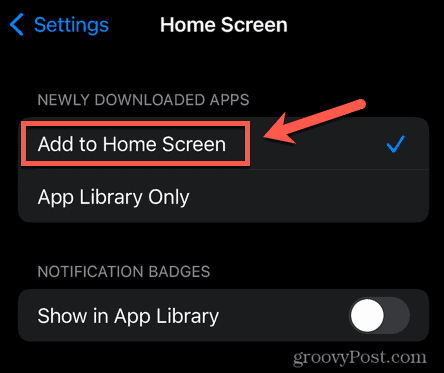 iphone přidat na domovskou obrazovku