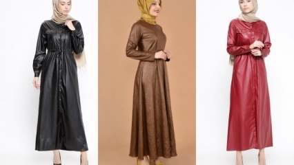 Modely koženého oblečení v hidžábském oděvu