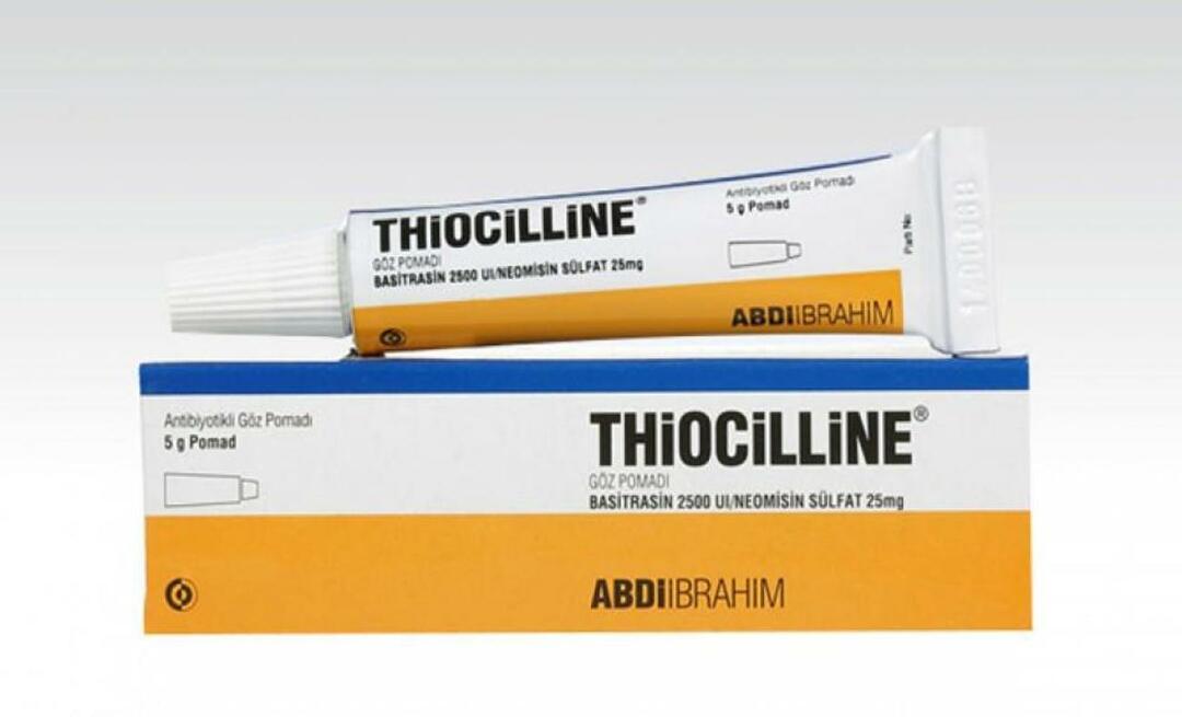 Co je Thiocillin, k čemu se používá, k čemu slouží? Cena thiocilinového krému 2023