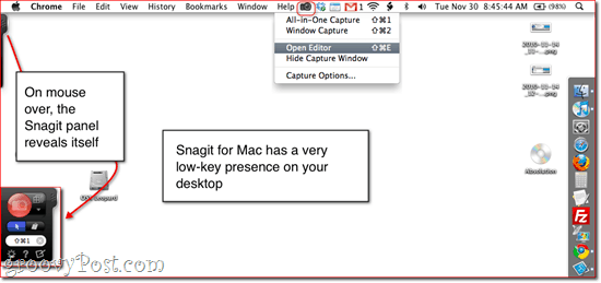 Snagit pro Mac All in One Capture
