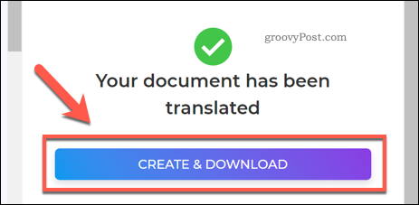 Uložení přeloženého souboru PDF pomocí DeftPDF