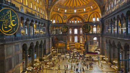 Bylo to poprvé v historii Hagia Sophia! Azanové zvuky se v mešitě objevily po 89 letech