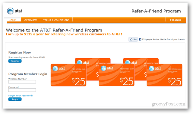 Program AT&T Refer-A-Friend