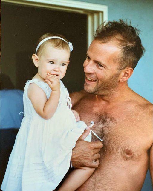 Bruce Willis a jeho dcera Rumer Willis