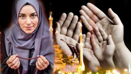 Modlitby se budou konat v měsíci ramadánu! Nejcnostnější modlitba a růženec dhikr, které lze číst v ramadánu