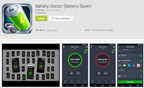 baterie lékař app