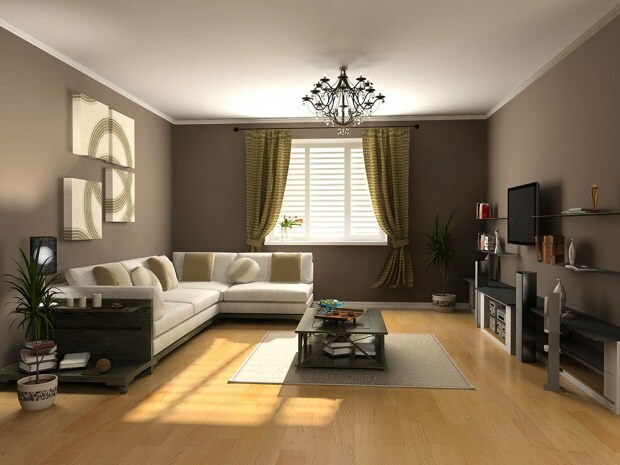Návrh obývacího pokoje o ploše 20 metrů čtverečních