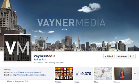 Vayner Media na Facebooku