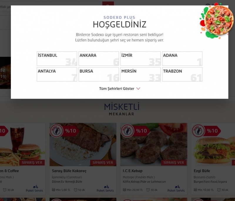 Weby, kde lze jídlo objednat online
