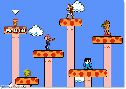 Hrajte Super Mario NES Crossover ve vašem prohlížeči [groovyFriday]