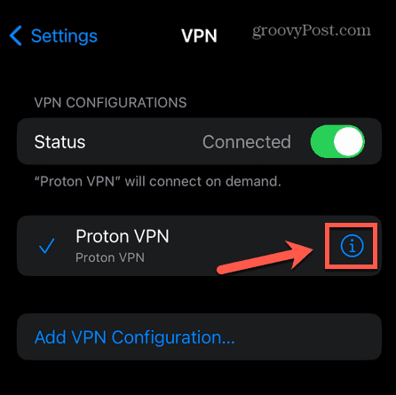 iphone vpn informace