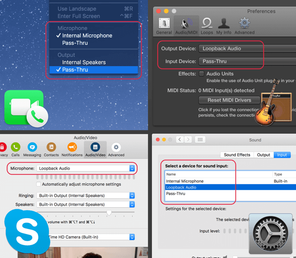 Loopback umožňuje uživatelům počítačů Mac směrovat zvuk ze Zoom nebo Skype do OBS Studio, aby zachytili zvuk co-host.