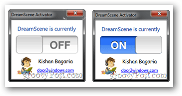povolit DreamScene Activator