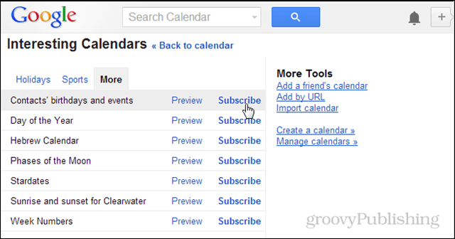 Jak zkopírovat narozeniny kontaktu do Kalendáře Google