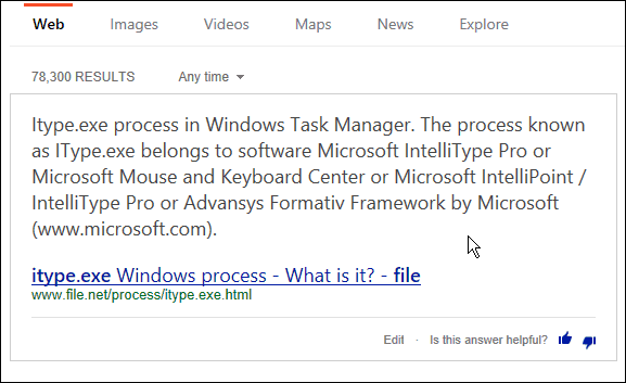 Windows 10 Tip: Zjistěte, co proces dělá snadným způsobem