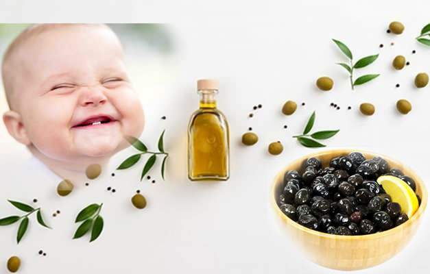 Použití oliv u kojenců