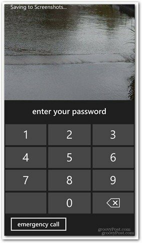 Windows Phone 8 přizpůsobuje zamykací obrazovku heslem