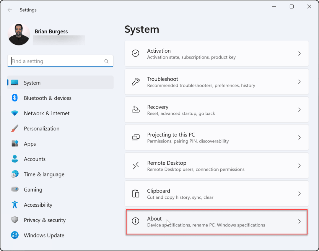 systém o kontrole informací o paměti RAM ve Windows 11