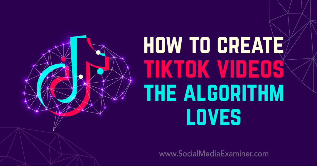 Jak vytvořit videa TikTok, který miluje algoritmus, Matt Johnston na zkoušce na sociálních médiích.